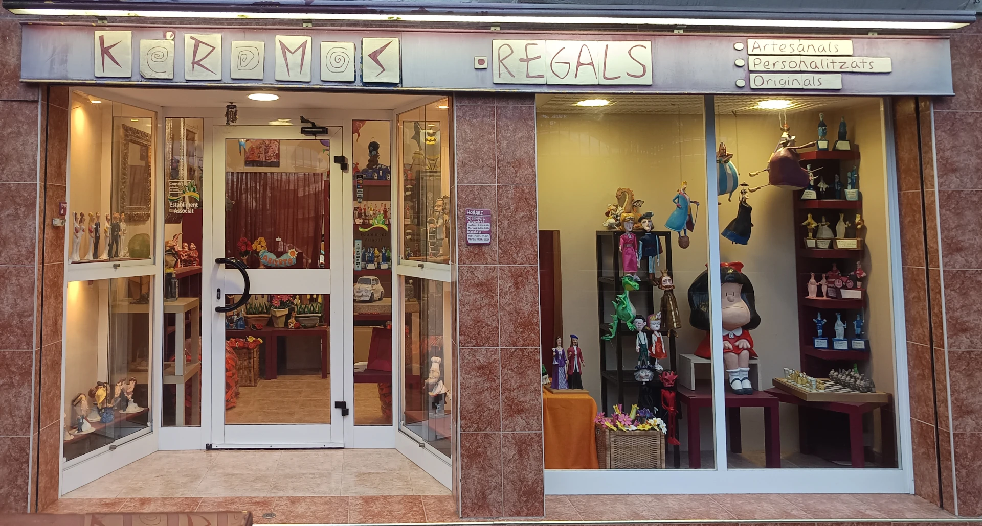 tienda Kéramos Arteanía en Badia del Vallès